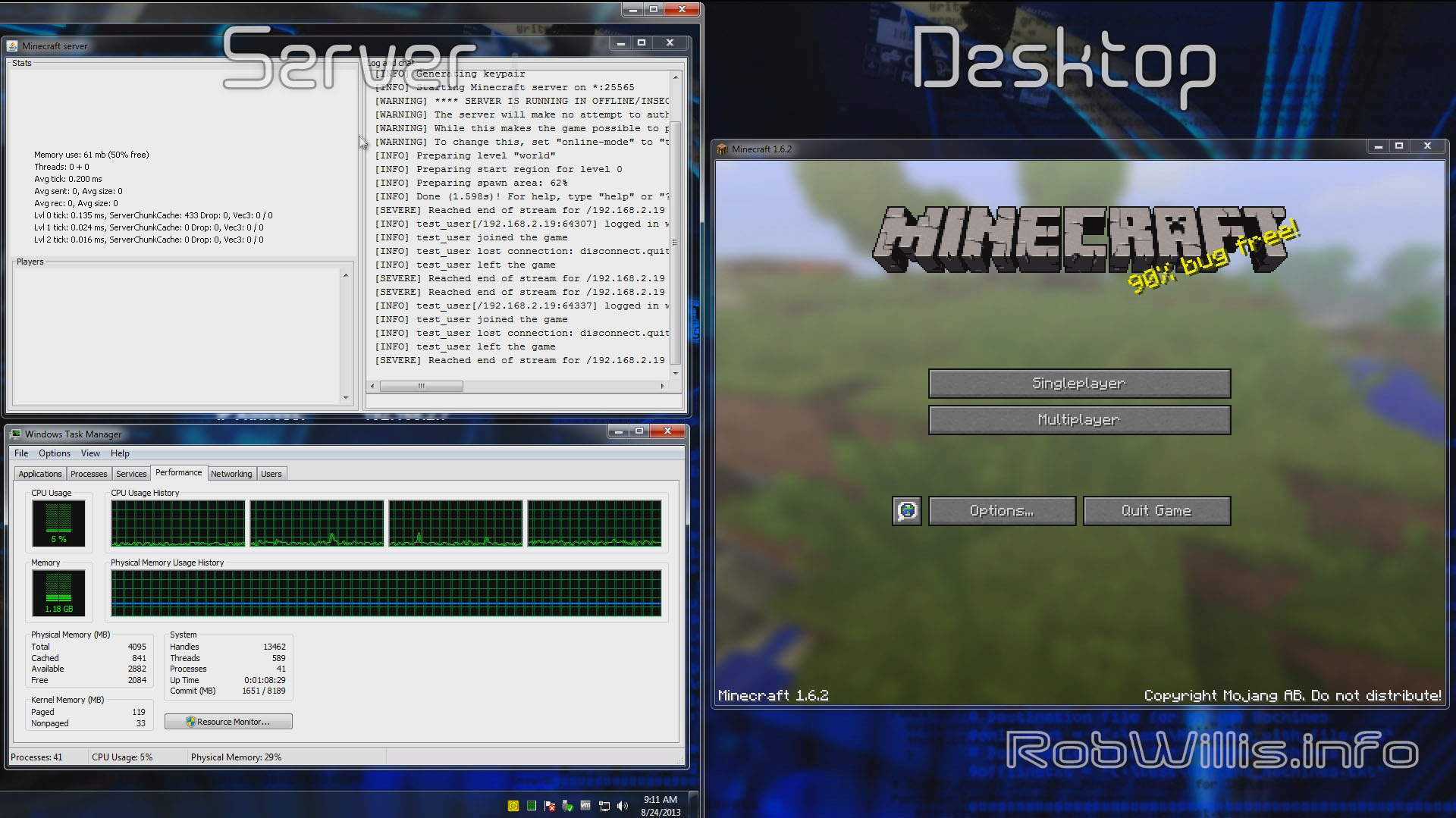 How to Make a Minecraft server to play multiplayer online « PC